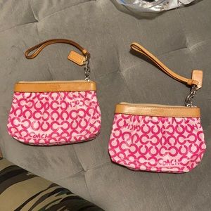 NWOT Coach wristlet bundle HOLIDAY PRESENT